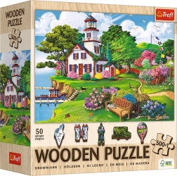 Drewniane puzzle Letni raj 501 elementów