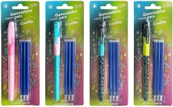 Wymazywalny długopis Concorde CoolMix, niebieski 0,7 mm + 3 wkłady