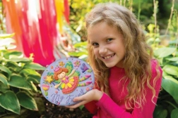 zestaw do malowania terakotowego kamienia ogrodowego My Fairy