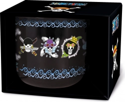 Ceramiczny kubek One Piece z czaszkami 400 ml