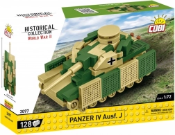 Model czołgu Panzer IV Ausf. J z klocków