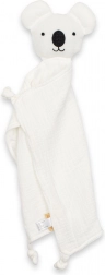 Muślinowa przytulanka NEW BABY koala biała