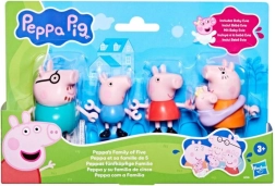 Hasbro Peppa Pig rodzinna zestaw figurek (5 sztuk)