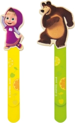 Drewniana zakładka do książki Masza i Niedźwiedź Bino