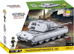 Klocki czołgu Panzerkampfwagen E‑100 1:28