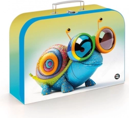 Dziecięca walizka laminowana Ślimak