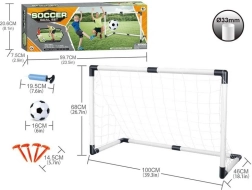 Zestaw piłkarski składana bramka i piłka