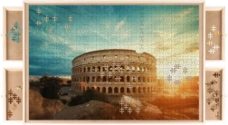 Duża tablica do układania puzzli Malatec