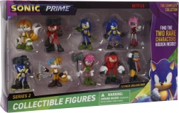 Figurki Sonic – Deluxe box 12 szt.