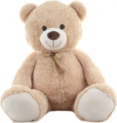 Pluszowy miś 130 cm z kokardą