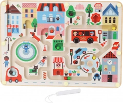 Magnetyczny labirynt Moje miasto Vilac