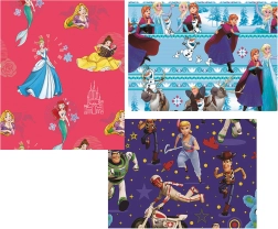 Papier do pakowania prezentów Disney 0,7 × 2 m - 1 sztuka