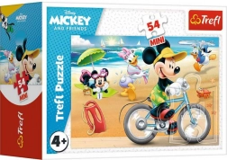 Puzzle MICKEY MOUSE 54 elementów – Na plaży