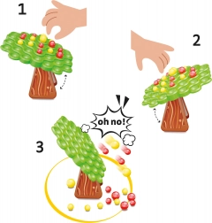 Stay Apple - Gra Równoważna dla Dzieci
