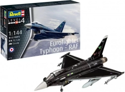Plastikowy model samolotu Eurofighter Typhoon RAF 1/144