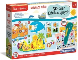 mówiące pióro Clementoni – 50 gier edukacyjnych