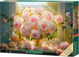 Puzzle letnie piwonie 1000 elementów – Castorland Art Collection