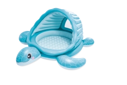 Nadmuchiwany dziecięcy basenik z daszkiem Żółwia Zatoka