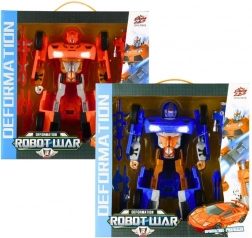 Transformujący robot – samochód osobowy z akcesoriami