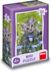 Mini puzzle zwierzątka 54 elementy – mix motywów