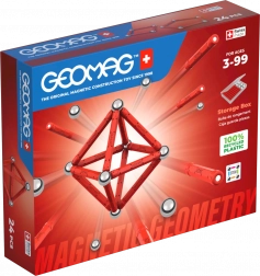 Geomag Zestaw Konstrukcyjny Geometria 24 Elementy