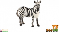 plastowa figurka zebra górska 11 cm