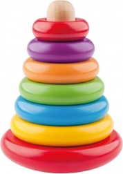 Kolorowa piramida do składania