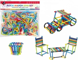 Klocki konstrukcyjne 293 elementy