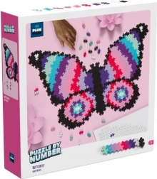 Plus-Plus Puzzle według liczb - Motyl 800 elementów