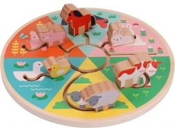 Labirynt motoryczny Farma ze zwierzątkami od Petit Collage