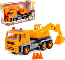 Koparka ze światłem dla dzieci