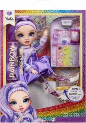 Lalka Rainbow High Sparkle & Shine Viola z fioletowymi włosami