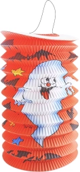 Halloweenowy lampion duch 15 cm