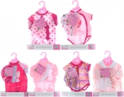 Ubranka dla lalek 40–45 cm BABY ROSE na wieszaku