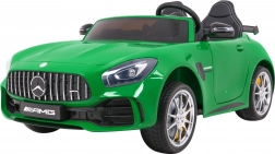 Elektryczny samochodzik MERCEDES-BENZ GT R 4x4, lakierowany zielony