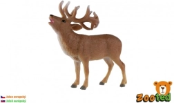 Plastowa figurka jelenia szlachetnego 13 cm