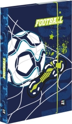 Pudełko na zeszyty A4 z motywem piłkarskim