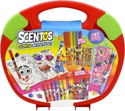 Pachnący kreatywny kuferek Scentos dla dzieci