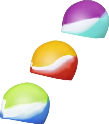 Silikonowy dziecięcy czepek pływacki BESTWAY, wielokolorowy, 3+