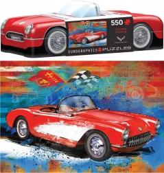 Puzzle w metalowym pudełku Corvette 550 elementów
