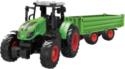 Traktor zdalnie sterowany radiowo z przyczepą