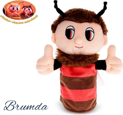 Pluszowa pacynka Brumda – Opowieści pszczelich niedźwiadków 24 cm - 1 szt.
