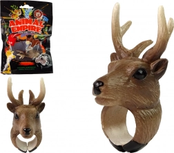 Pierścionek z głową jelenia dla dzieci