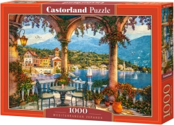 Puzzle 1500 elementów Śródziemnomorska weranda