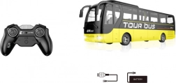 Zdalnie sterowany autobus RC 40 cm żółty