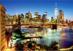 Puzzle Światła nad mostem Brooklińskim 6000 elementów