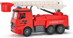 Wkręcany wóz strażacki na baterie z dziecięcą wiertarką