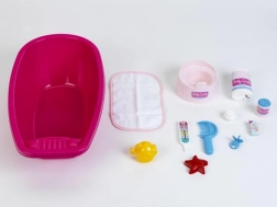 Duża wanienka z akcesoriami dla lalek