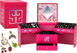 Zestaw do tworzenia biżuterii dla dzieci z koralikami i zawieszkami w szkatułce, 1267 elementów