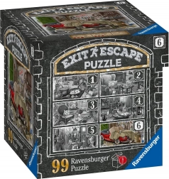 Ravensburger gra ucieczki EXIT puzzle Straszydło: W garażu 99 elementów